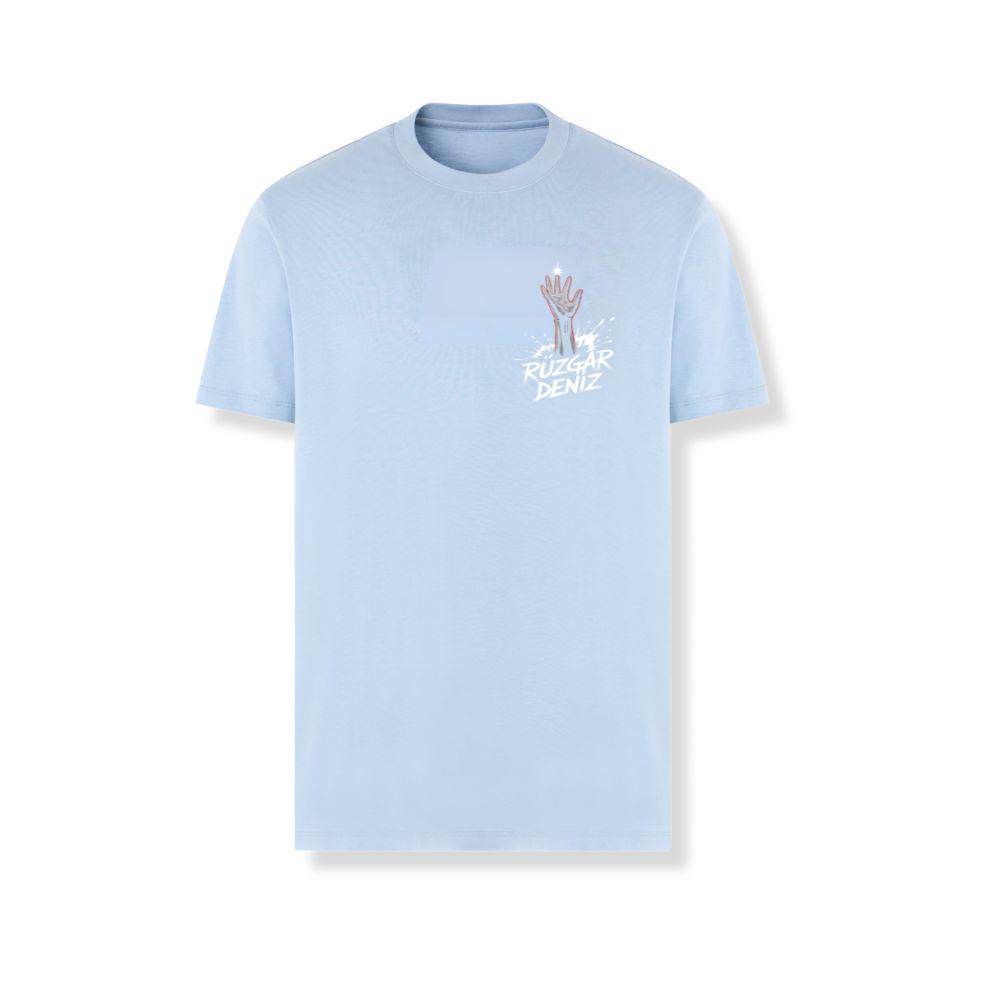 Ruzgar Deniz Rock Hand Retro Graphic T-Shirts