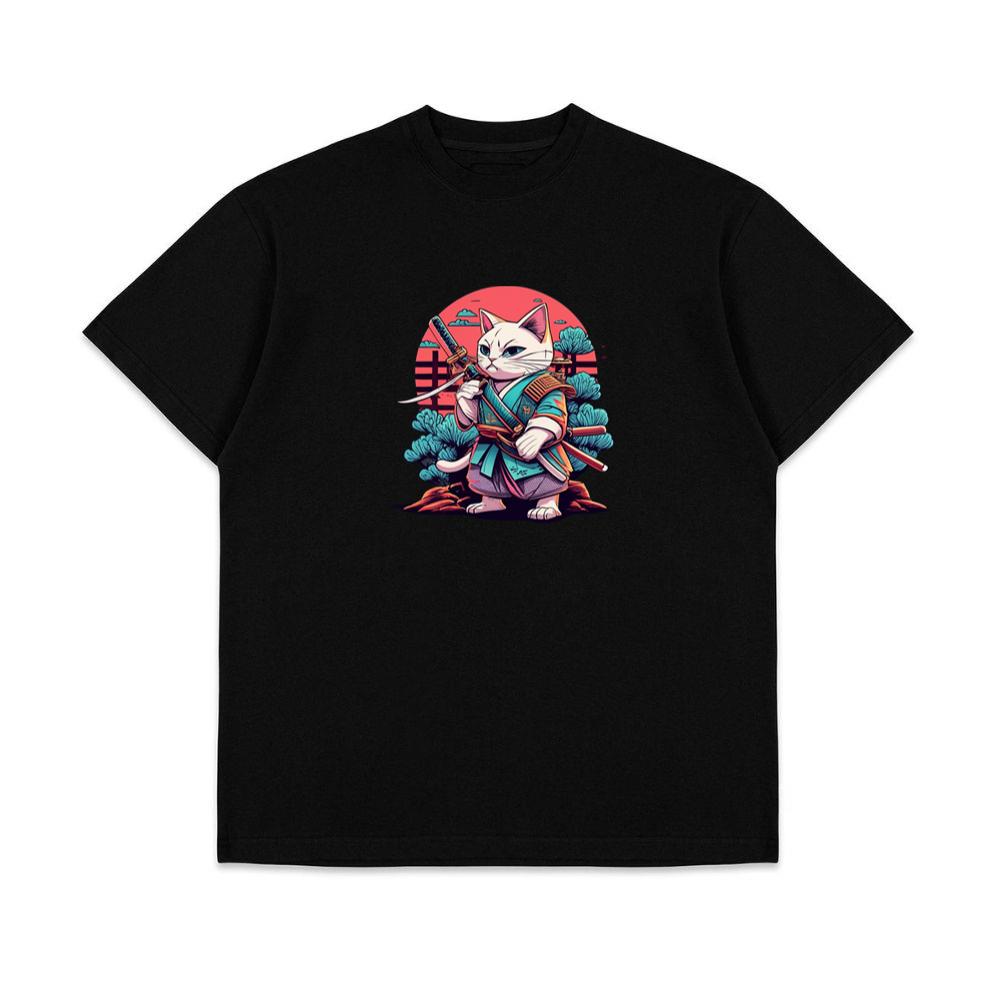 Samurai Cat T-Shirts