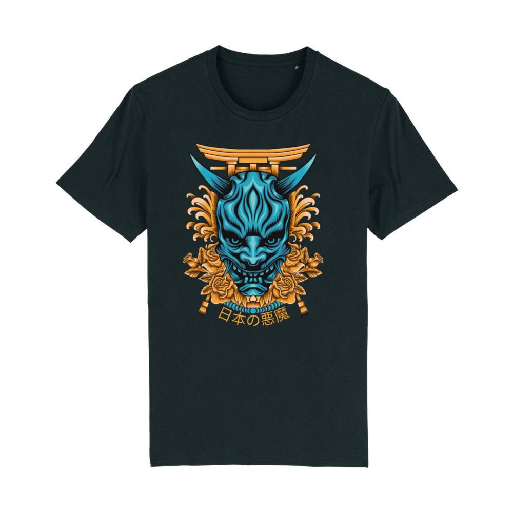 samurai japanese demon mask edge cyber runners punk Long Sleeve T-Shirt