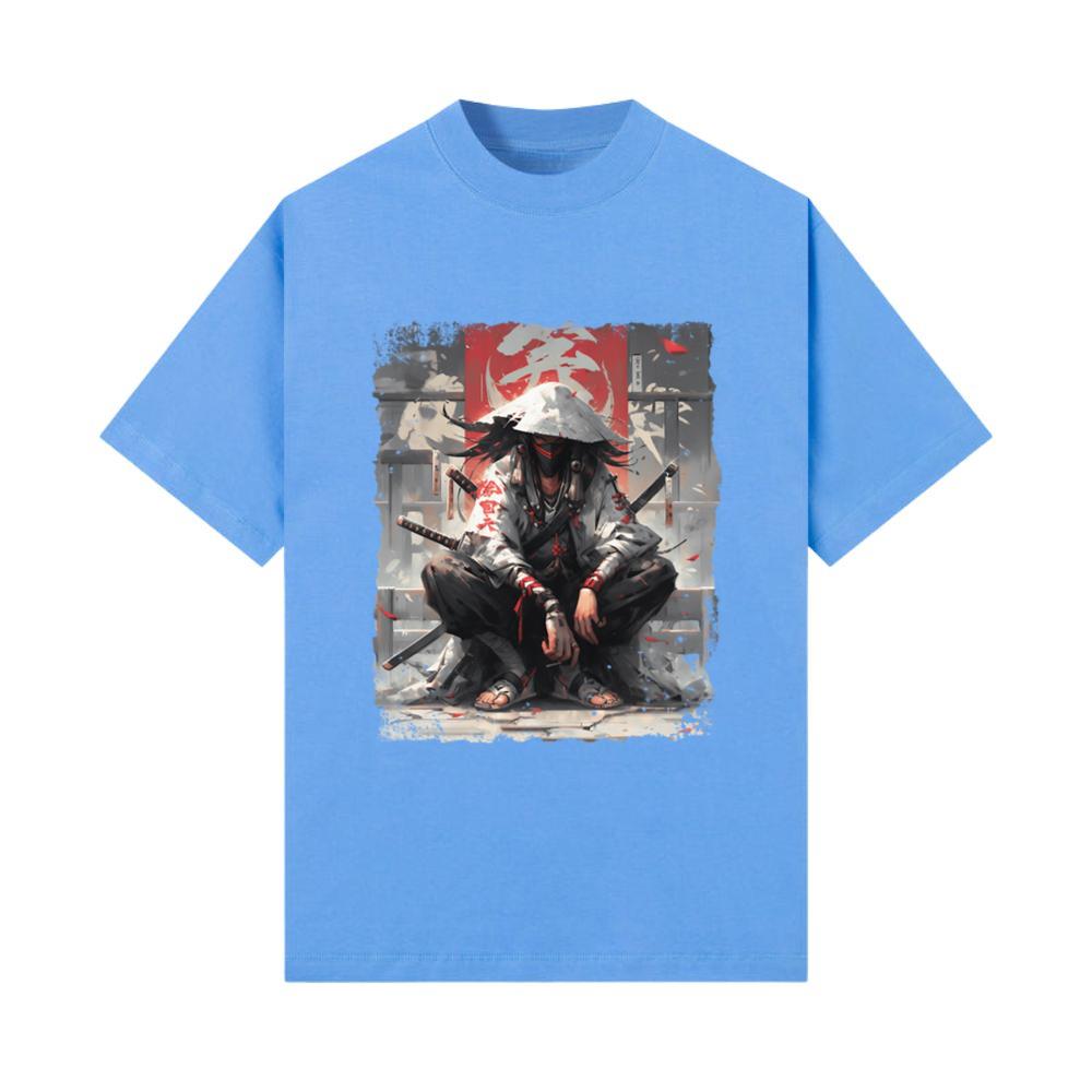 Samurai Sword Katana Ninja Japan Manga Anime T-Shirt