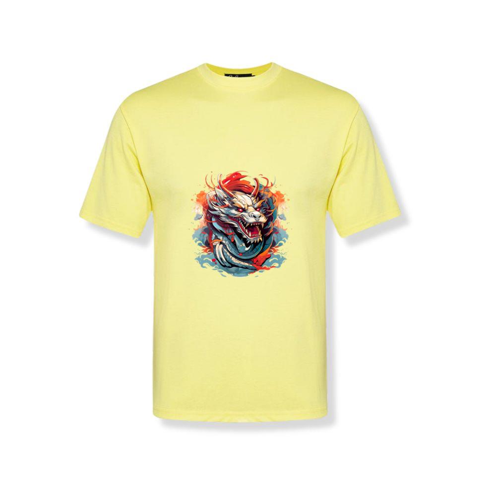 Samurai Tiger with Japanese Temple and Sea Waves T-Shirts