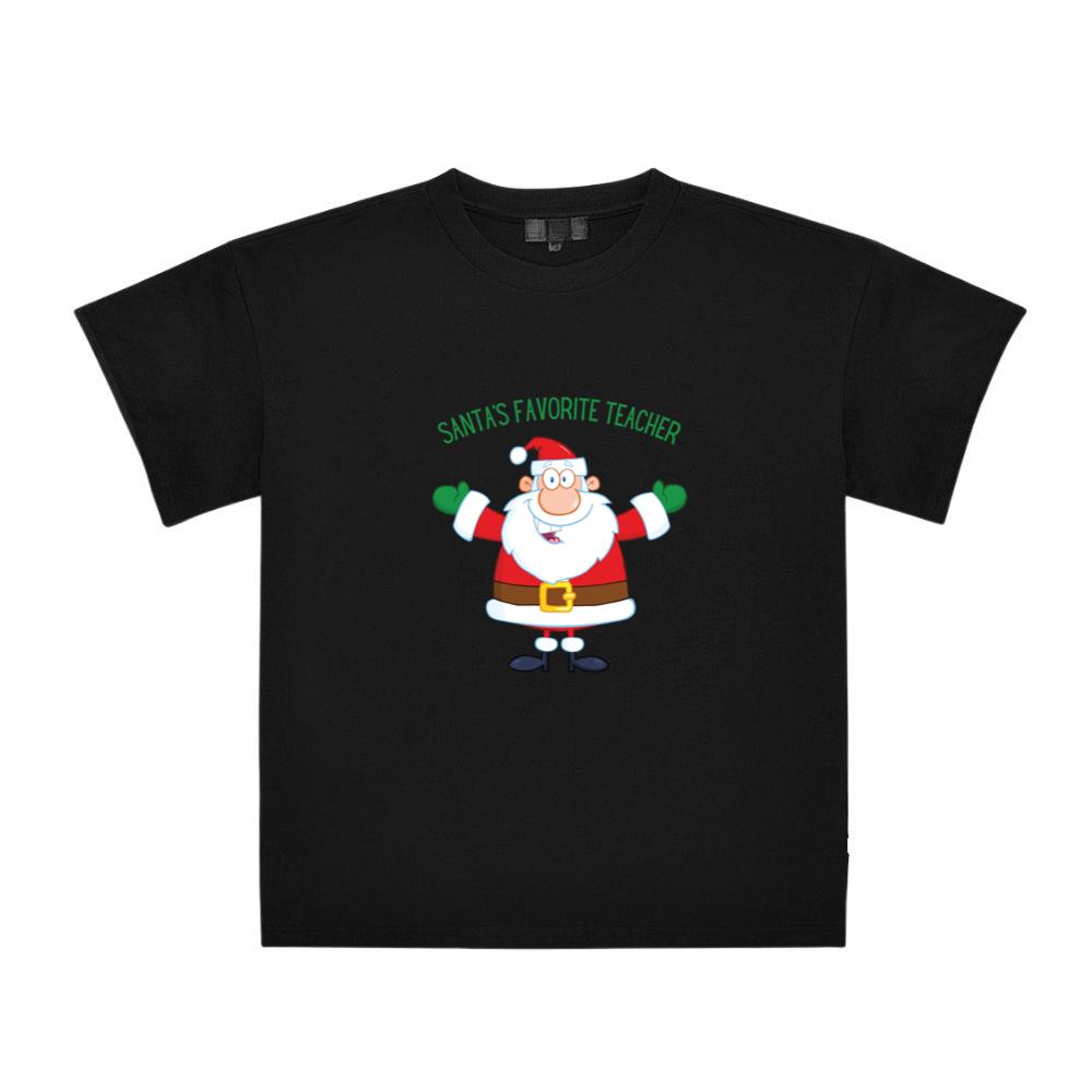 Santa Favorite Teacher Cute Unisex Gift Top T-Shirts