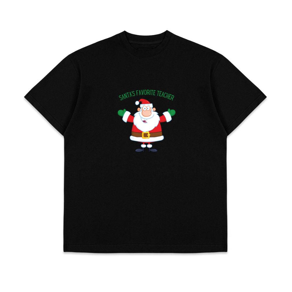 Santa Favorite Teacher Cute Unisex Gift Top T-Shirts