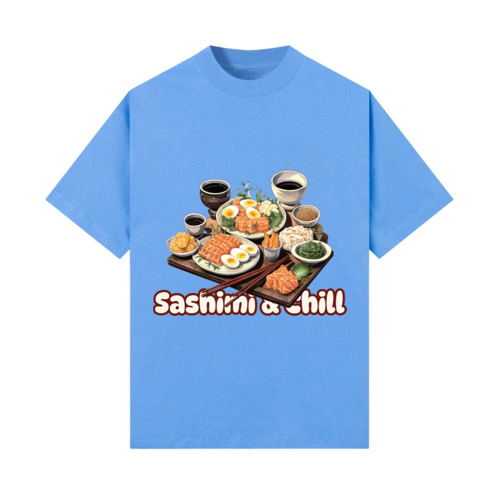 Sashimi and Chill Anime Food T-Shirt T-Shirt