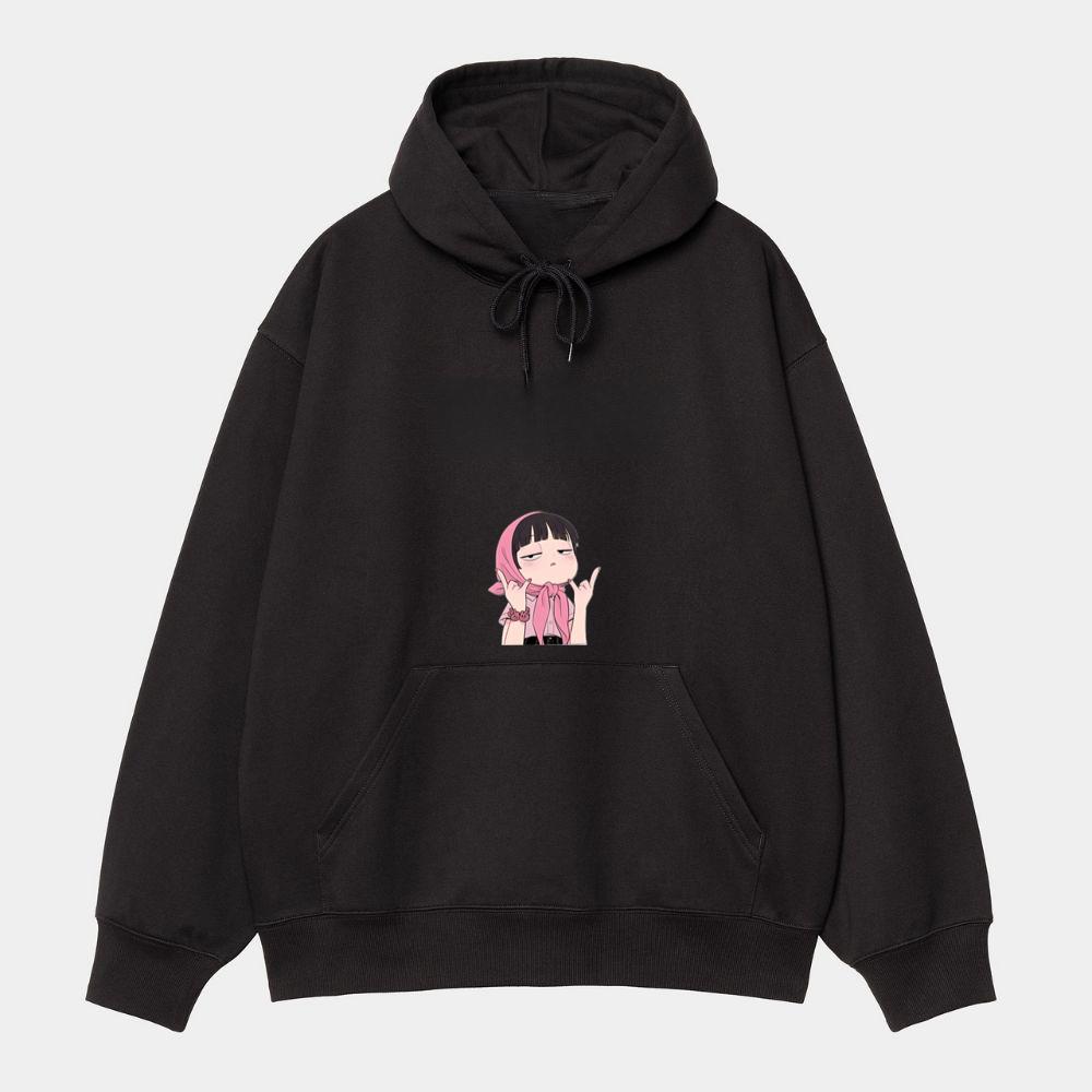 Sassy Scarf Girl Hoodie