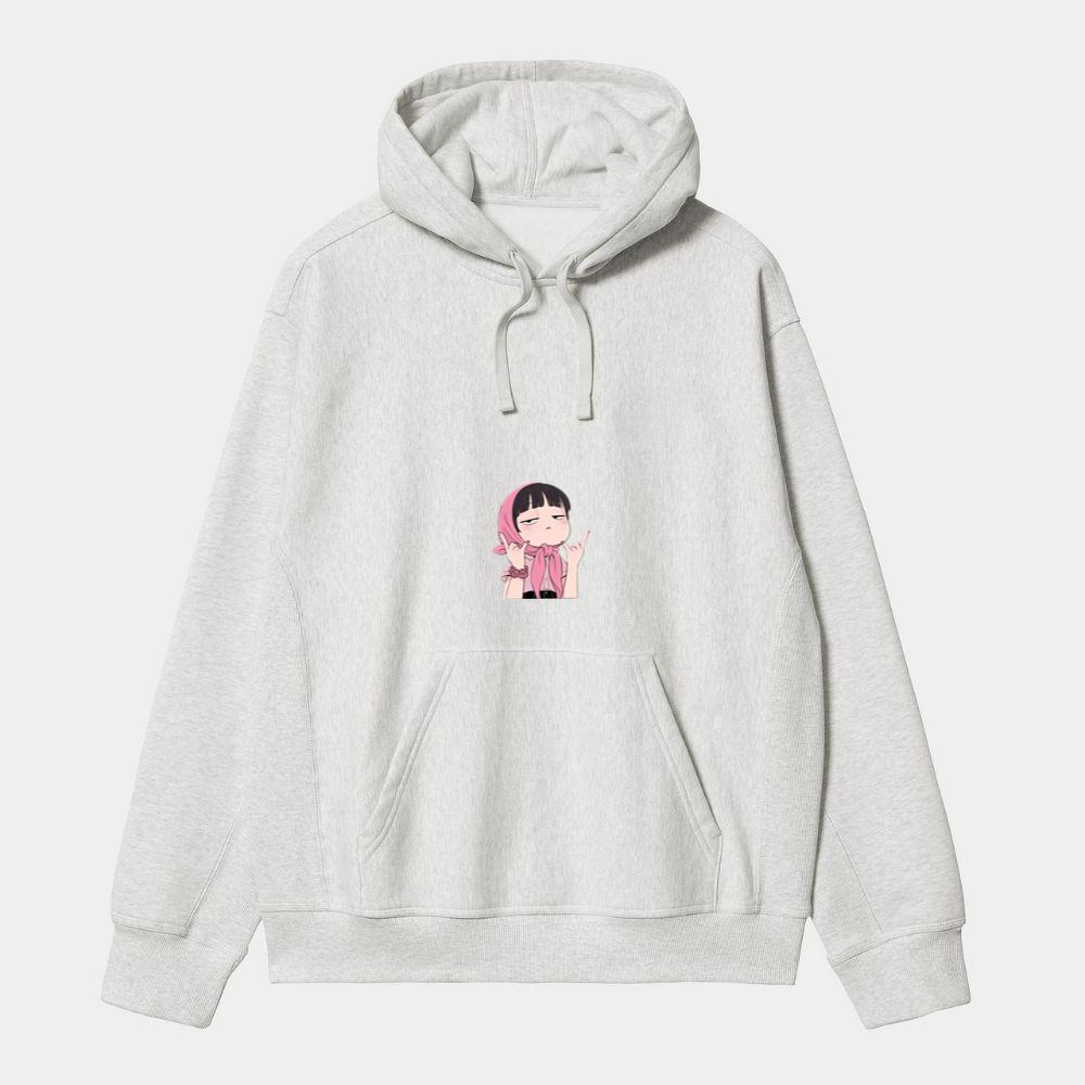 Sassy Scarf Girl Hoodie