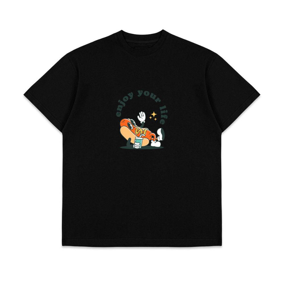 Sausage Enjoys Life Cute Top Unisex T-Shirts