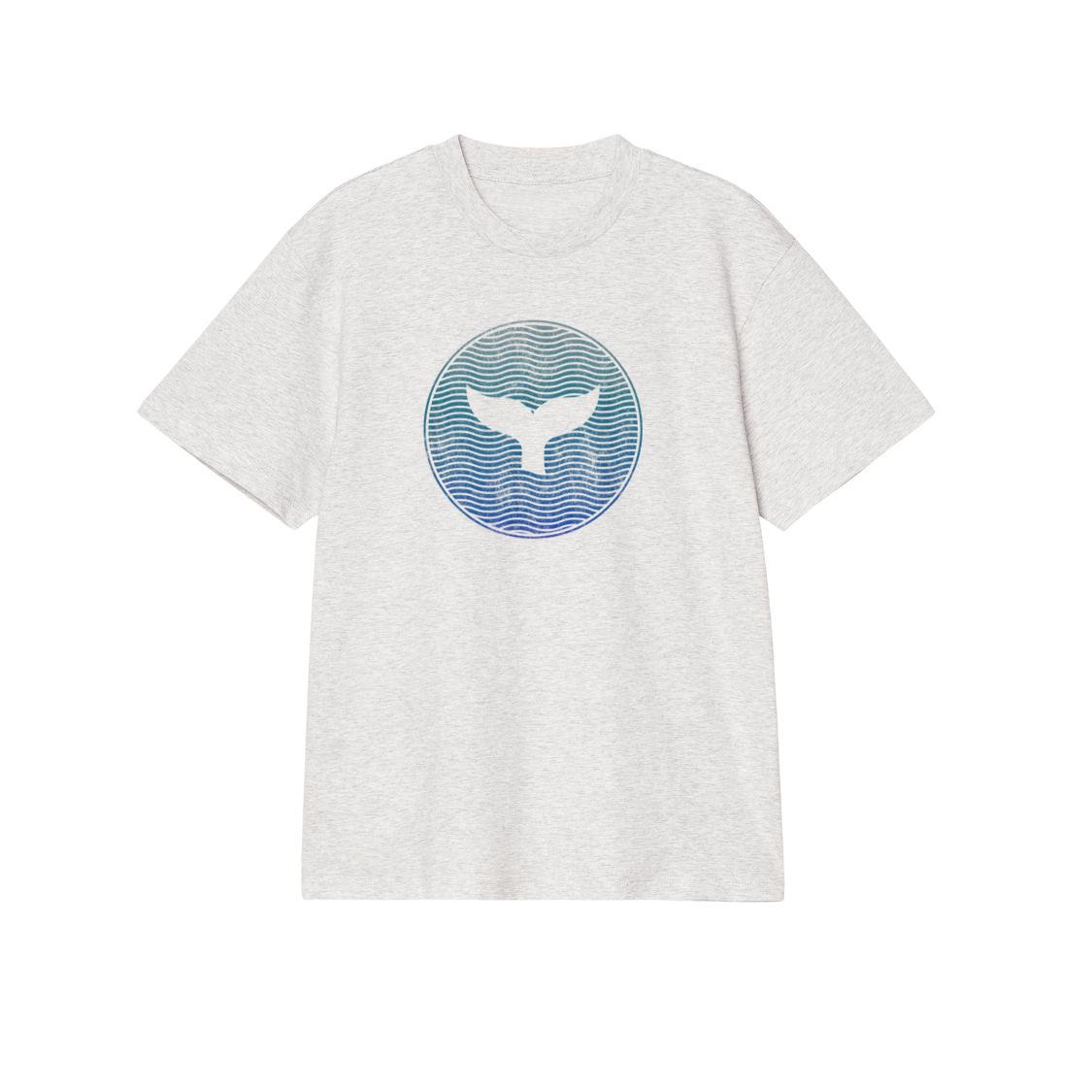 Save The Whales Sea Animal Killer Whale Tail Ocean Orca Wave T-Shirt