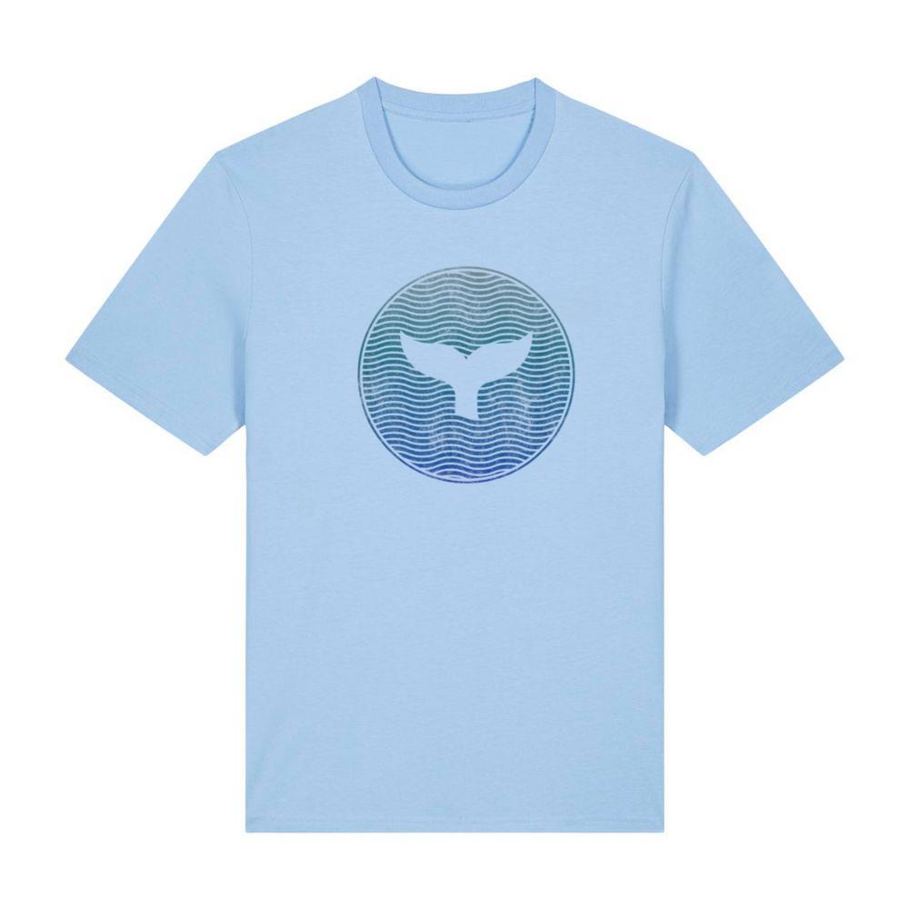 Save The Whales Sea Animal Killer Whale Tail Ocean Orca Wave T-Shirt
