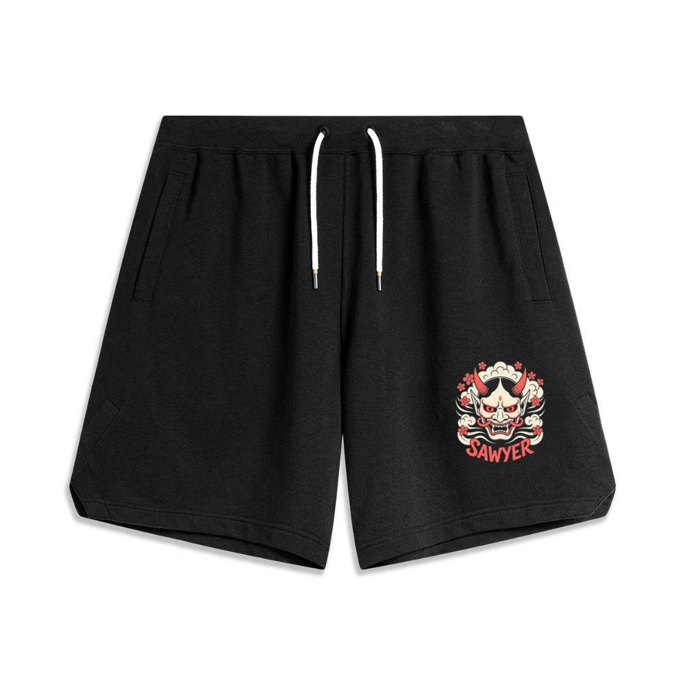 Sawyer Demon Mask Retro Graphic Short