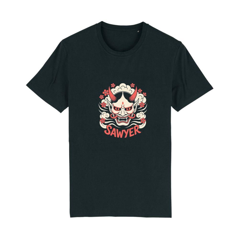 Sawyer Demon Mask Retro Graphic Sweatsrhits