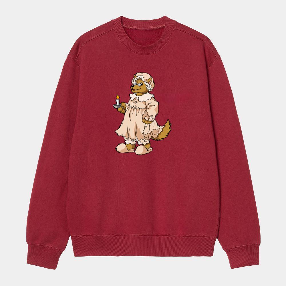 Scary White Wolf Sweatshirt