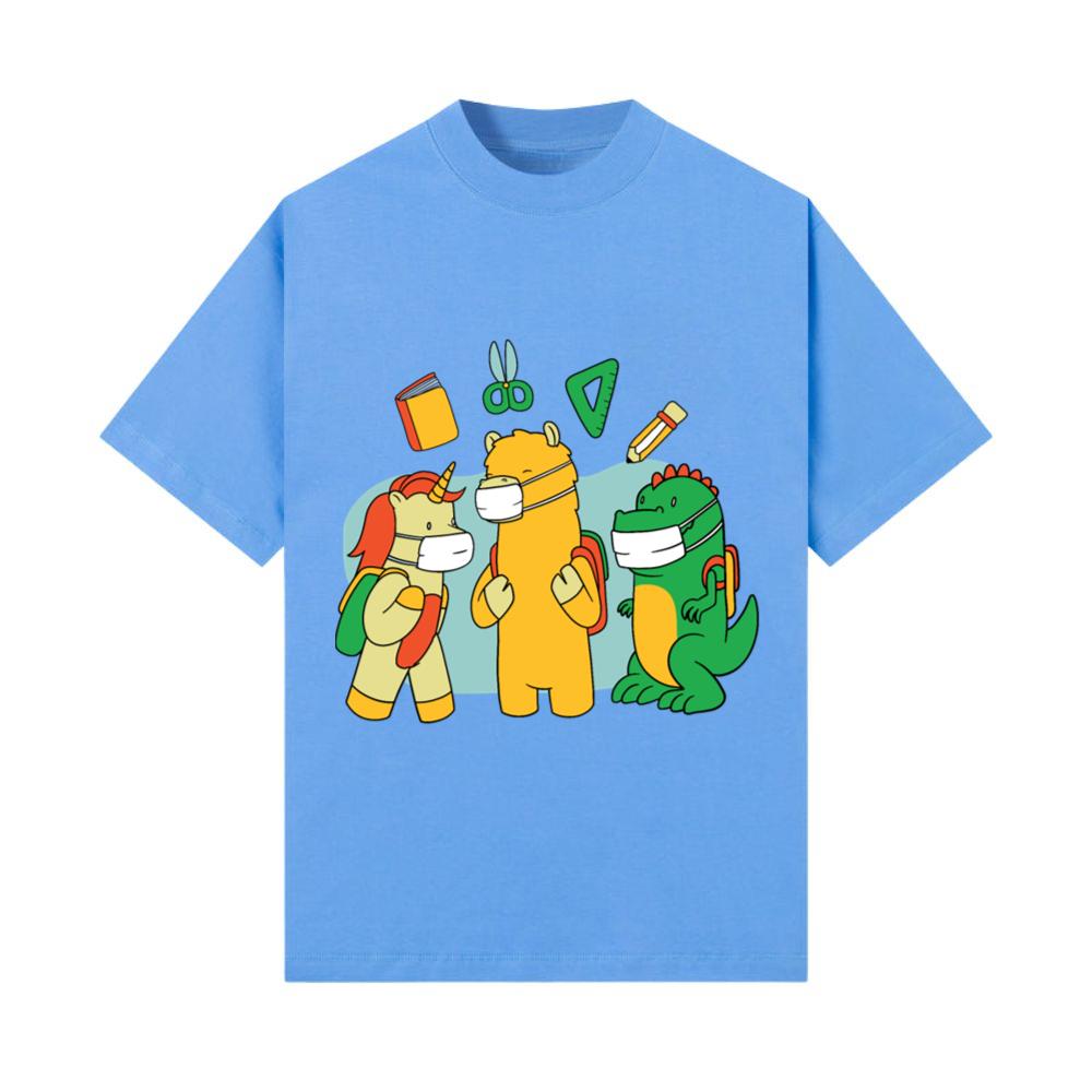 School Animals Dino Masks School Animals Dino Mask T-Shirt
