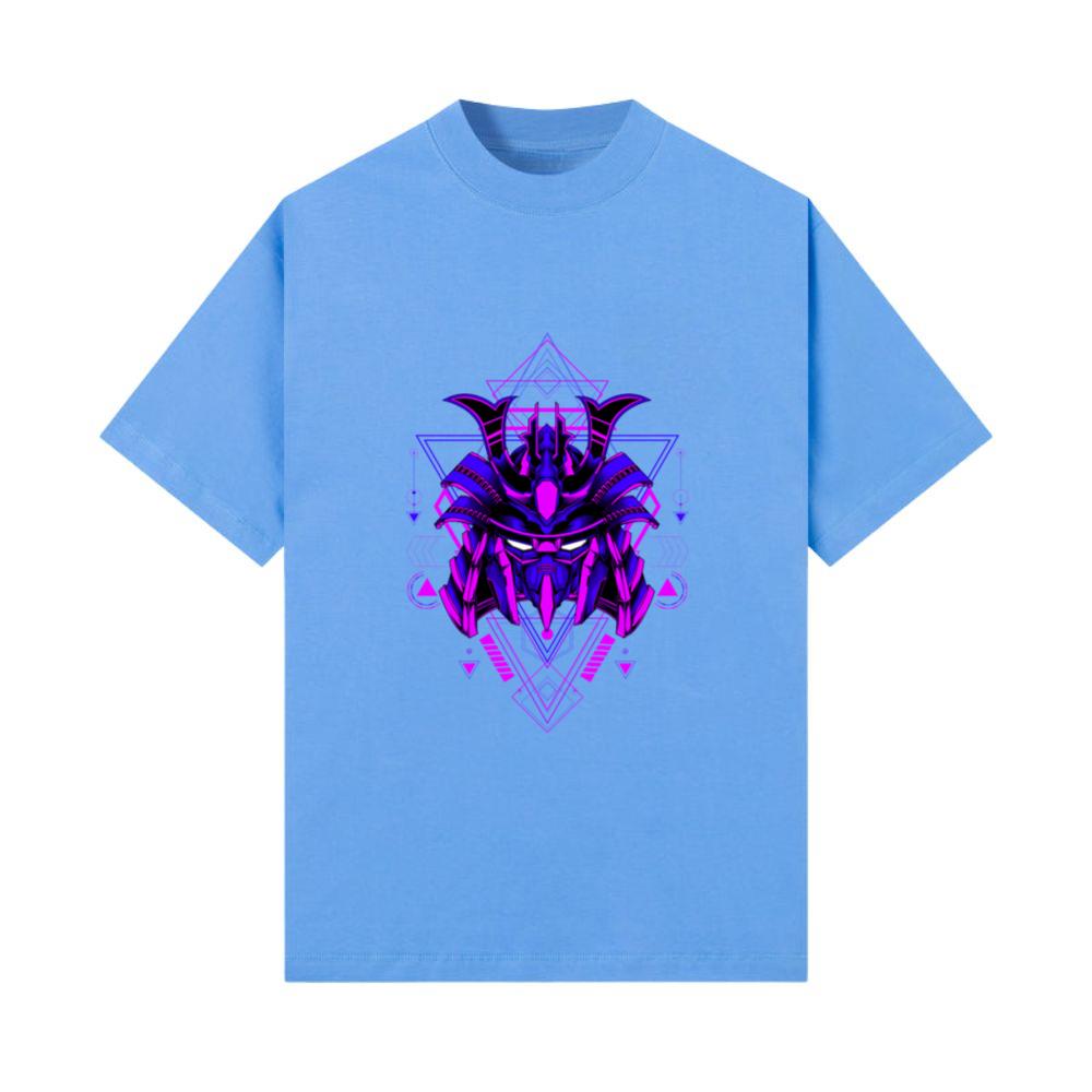 Sci-fi Fantasy anime t-shirt design (samurai mask) T-Shirt