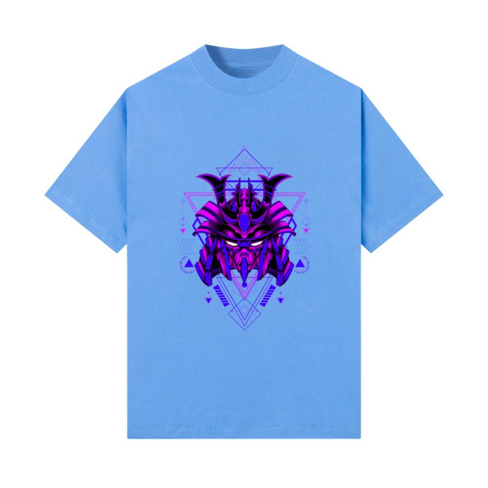 Sci-fi Fantasy anime t-shirt design (samurai mask)_2 T-Shirt