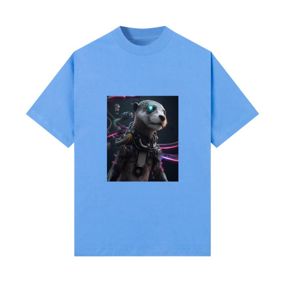 Science Fiction Evolved Animal Robot Otter T-Shirt