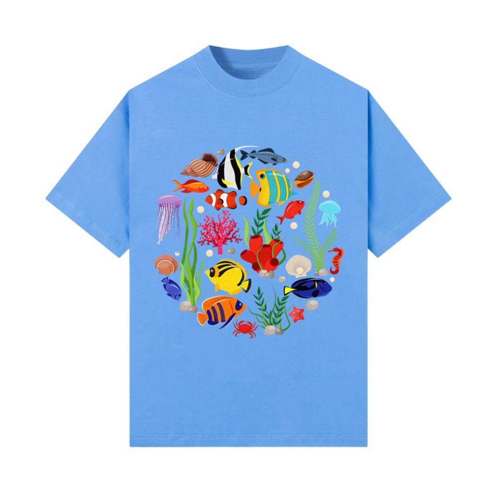 Sea Animal Oceans Clownfish Aquarium T-Shirt