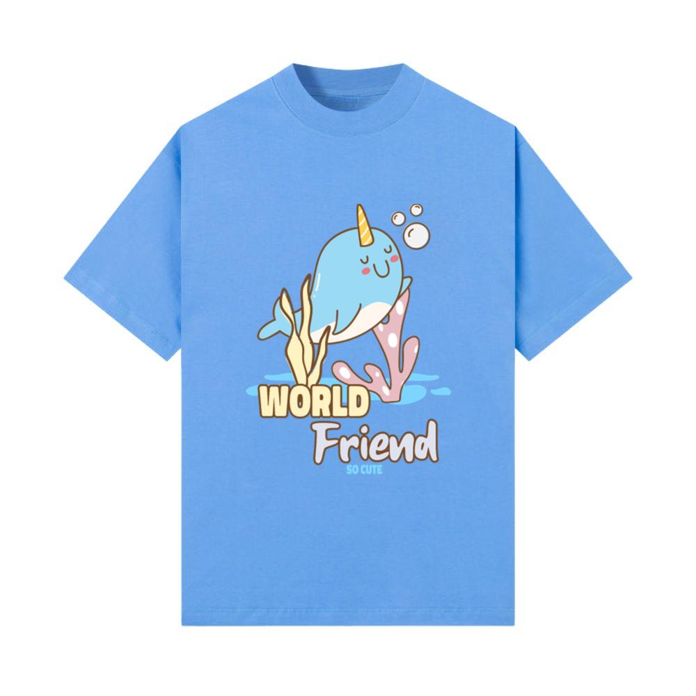 Sea animals cute design_1 T-Shirt