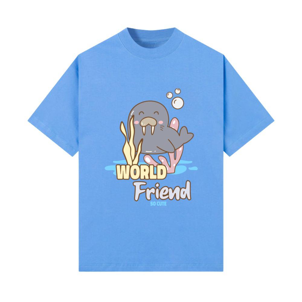 Sea animals cute design_2 T-Shirt