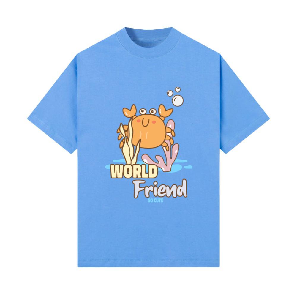 Sea animals cute design_5 T-Shirt