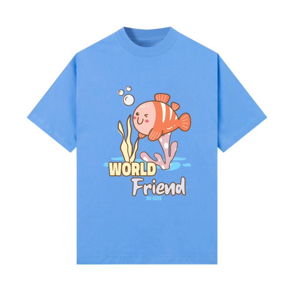 Sea animals cute design_6 T-Shirt