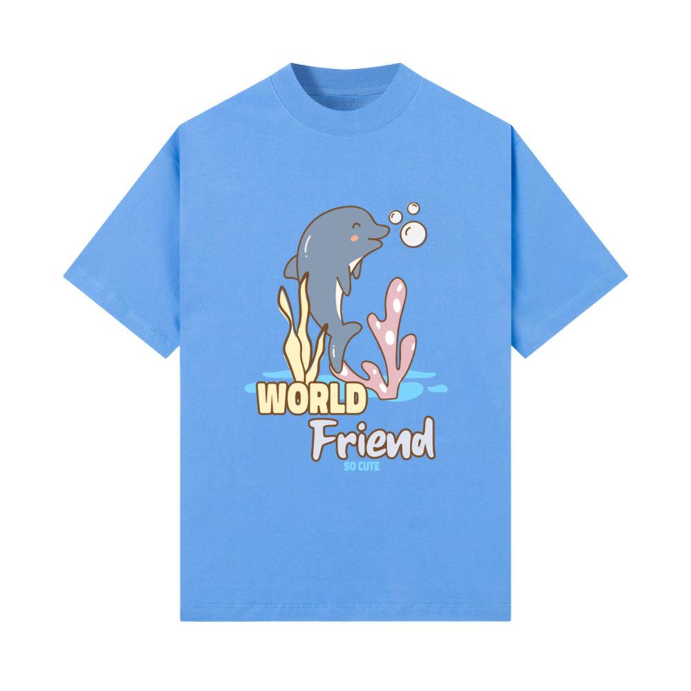 Sea animals cute design_7 T-Shirt