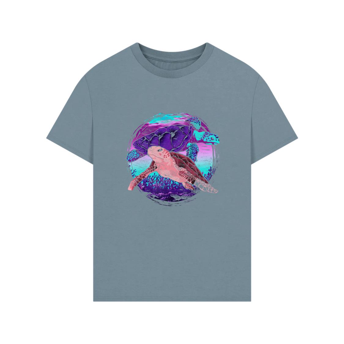 Sea Turtle Ocean Animal Watercolor Gift TShirts Anhand