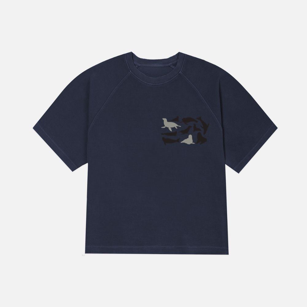 Seal Animal Silhouettes Ocean Wildlife Graphic T-Shirt