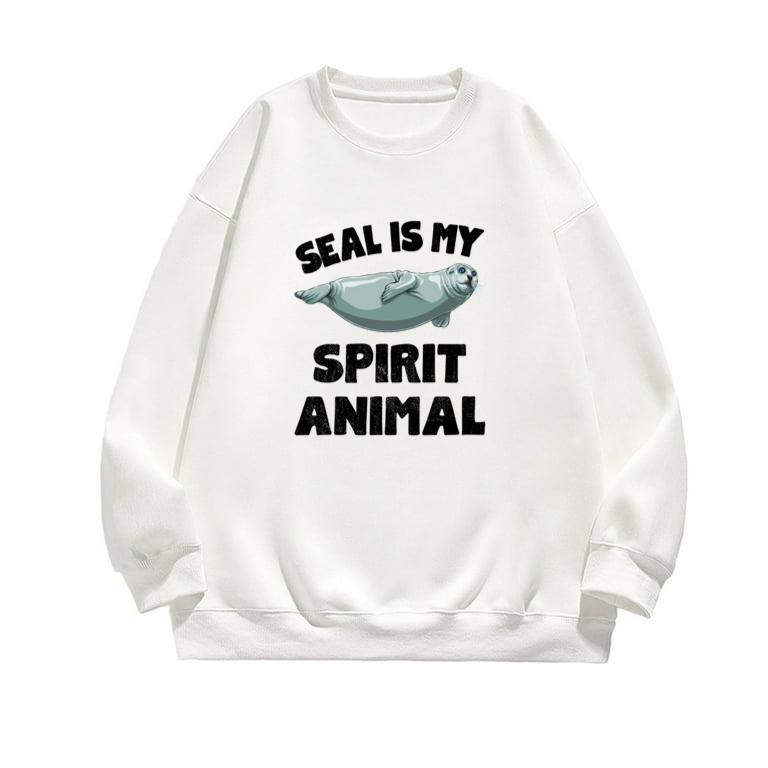 Seal Is My Spirit Animal Ocean Sweatshirt