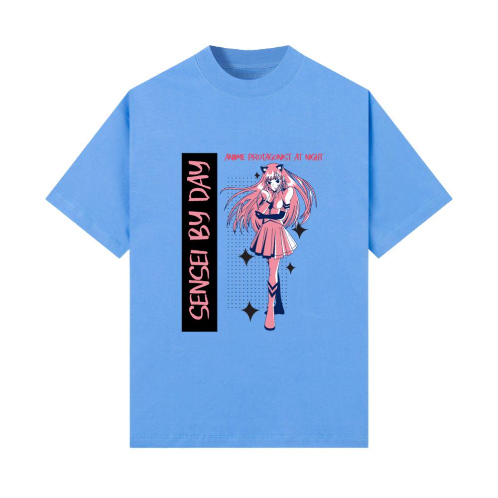 Sensei By Day, Anime Protagonist at Night T-Shirt