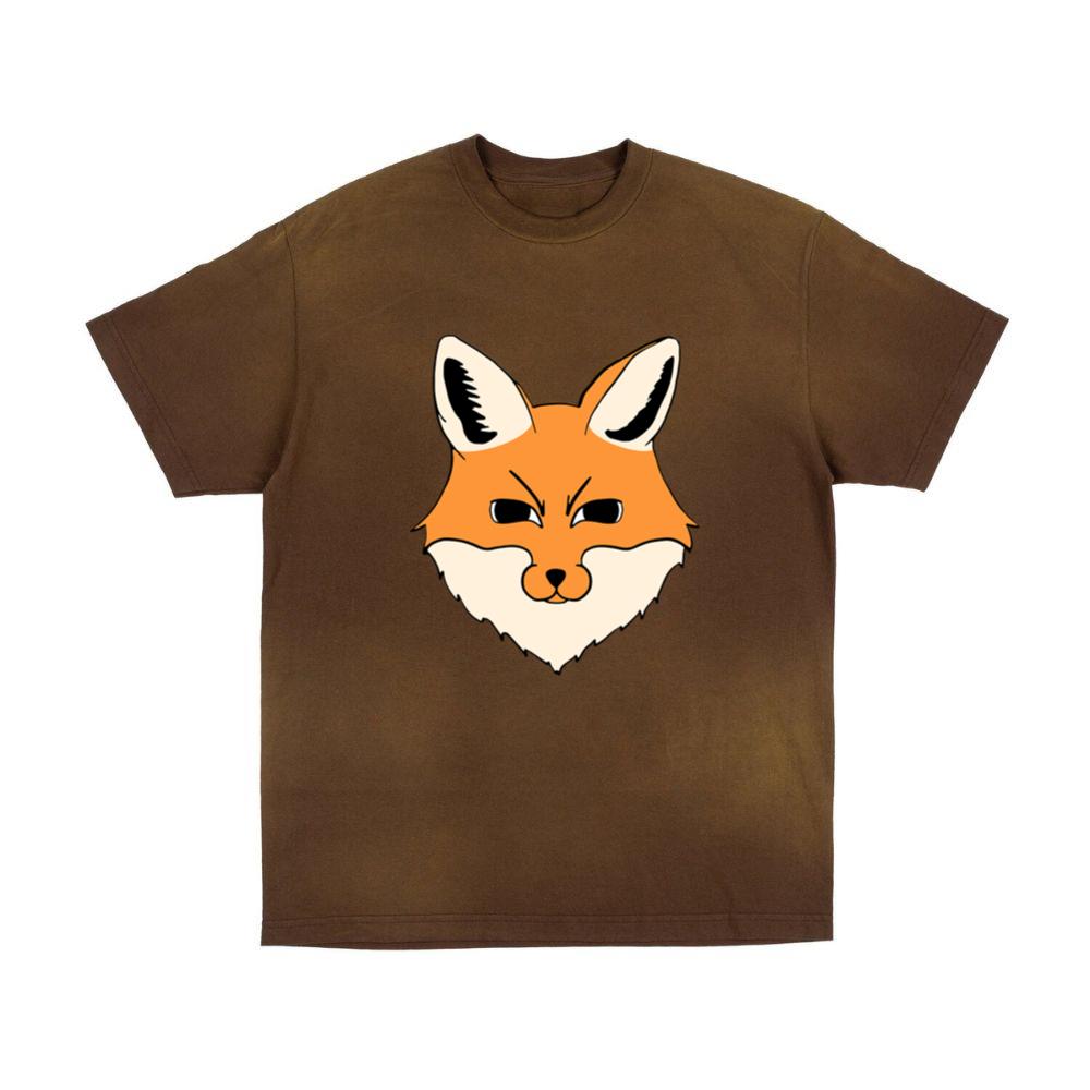 Serious Fox Head Illustration T-Shirts