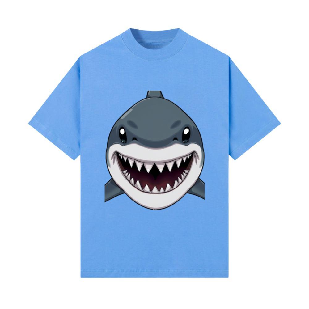 Shark Anime faces T-Shirt