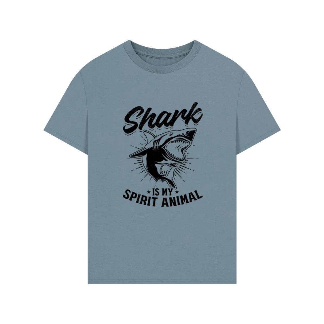 Shark Is My Spirit Animal Great White Ocean Lover TShirts Anhand
