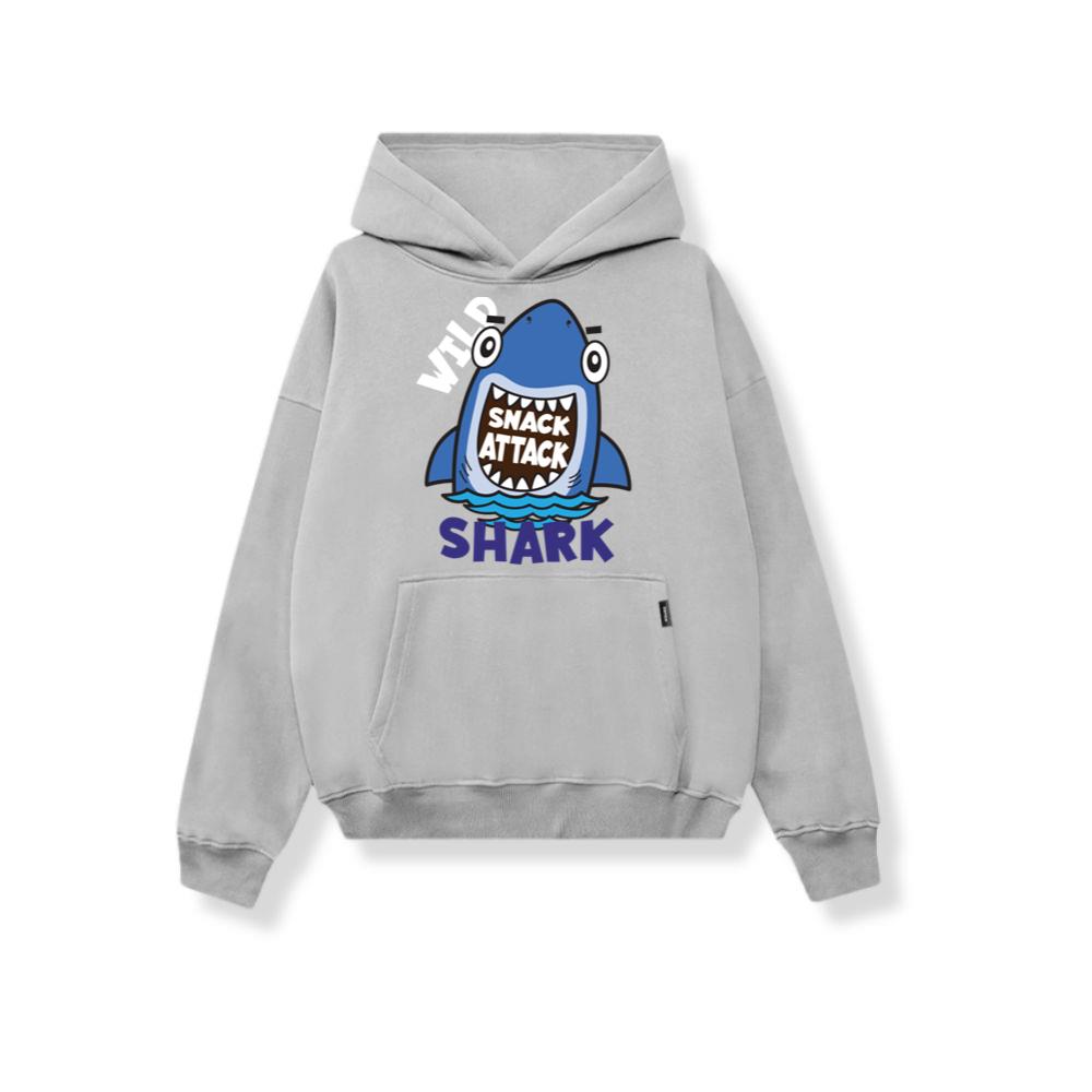 Shark Snack Attack Funny Animals Hoodies