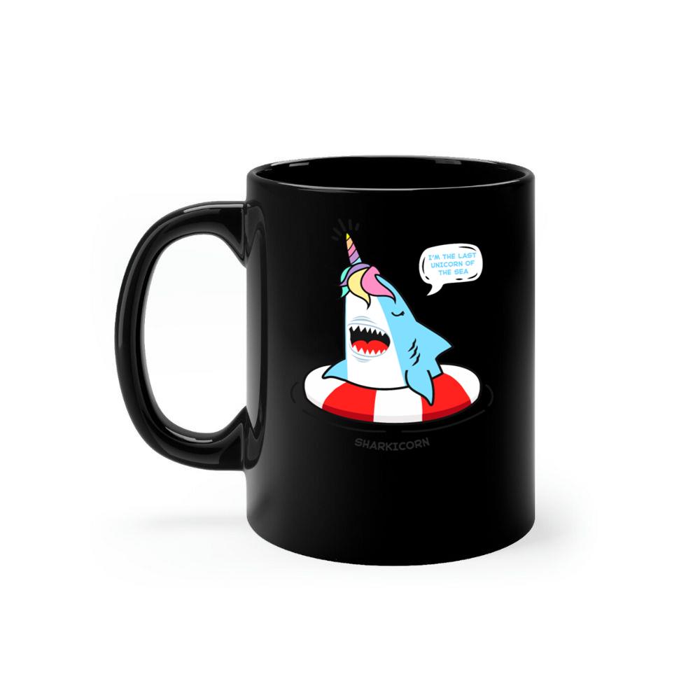 Shark Unicorn of the Sea Funny Ocean Cute Animal Mug