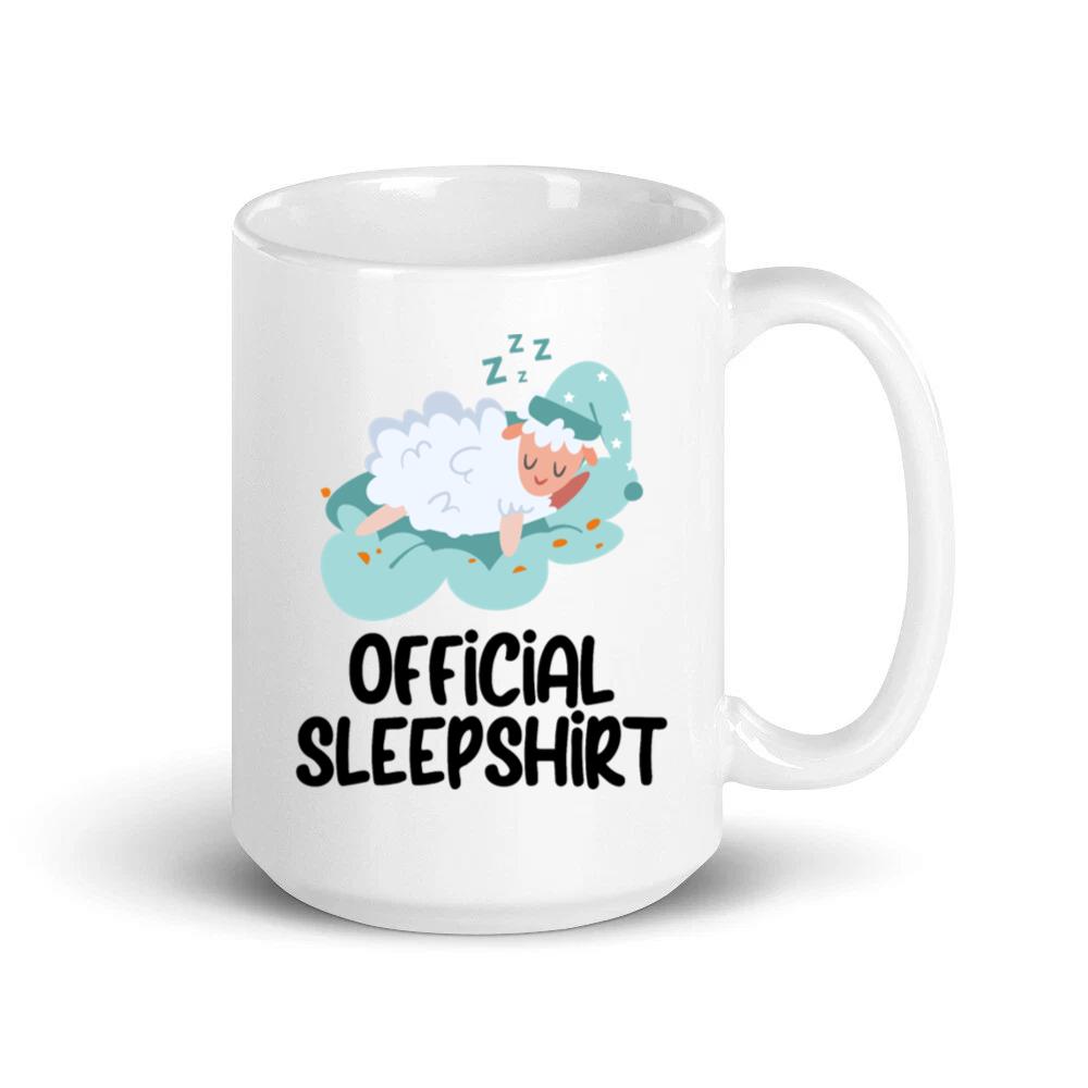 Sheep Cloud Dream Official Sleep Shirt Mug