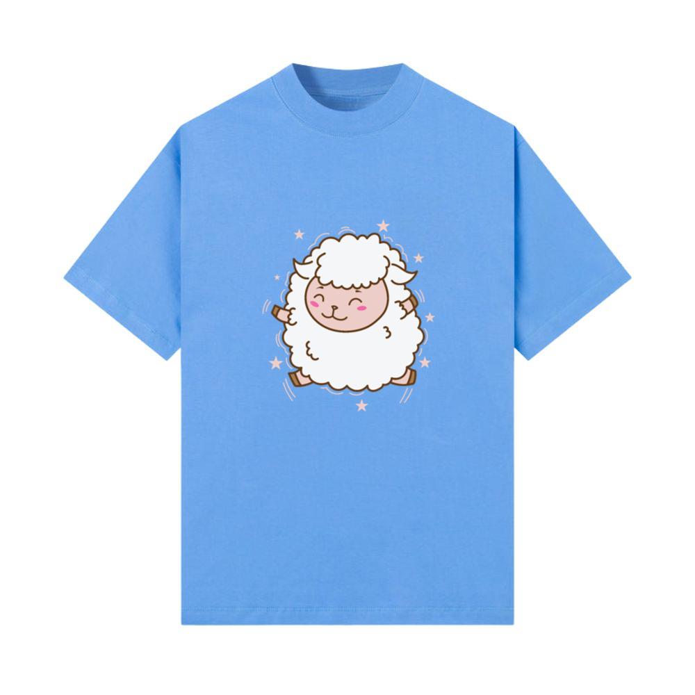 Sheep in japanese Kawaii Style Animal T-Shirt