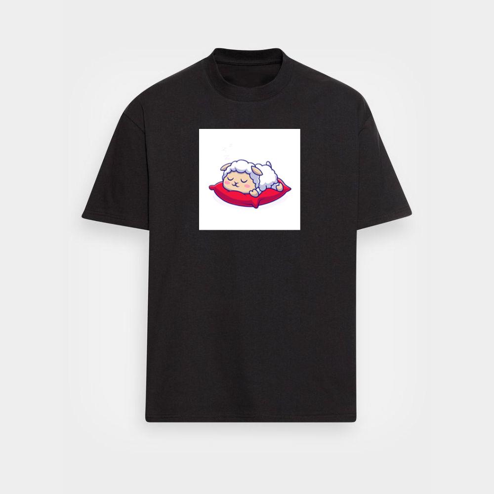 Sheep's Peaceful Pillow Nap T-Shirts