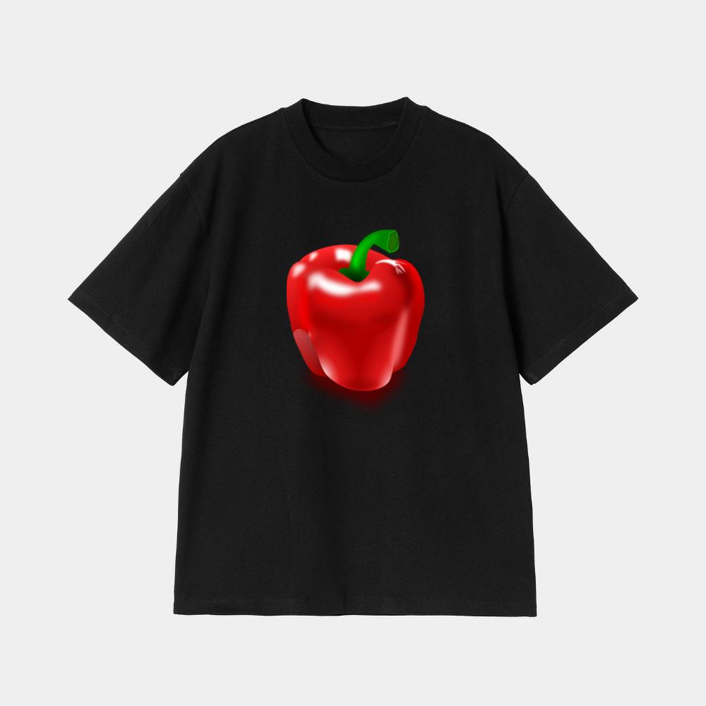Shiny Red Bell Pepper T-Shirt