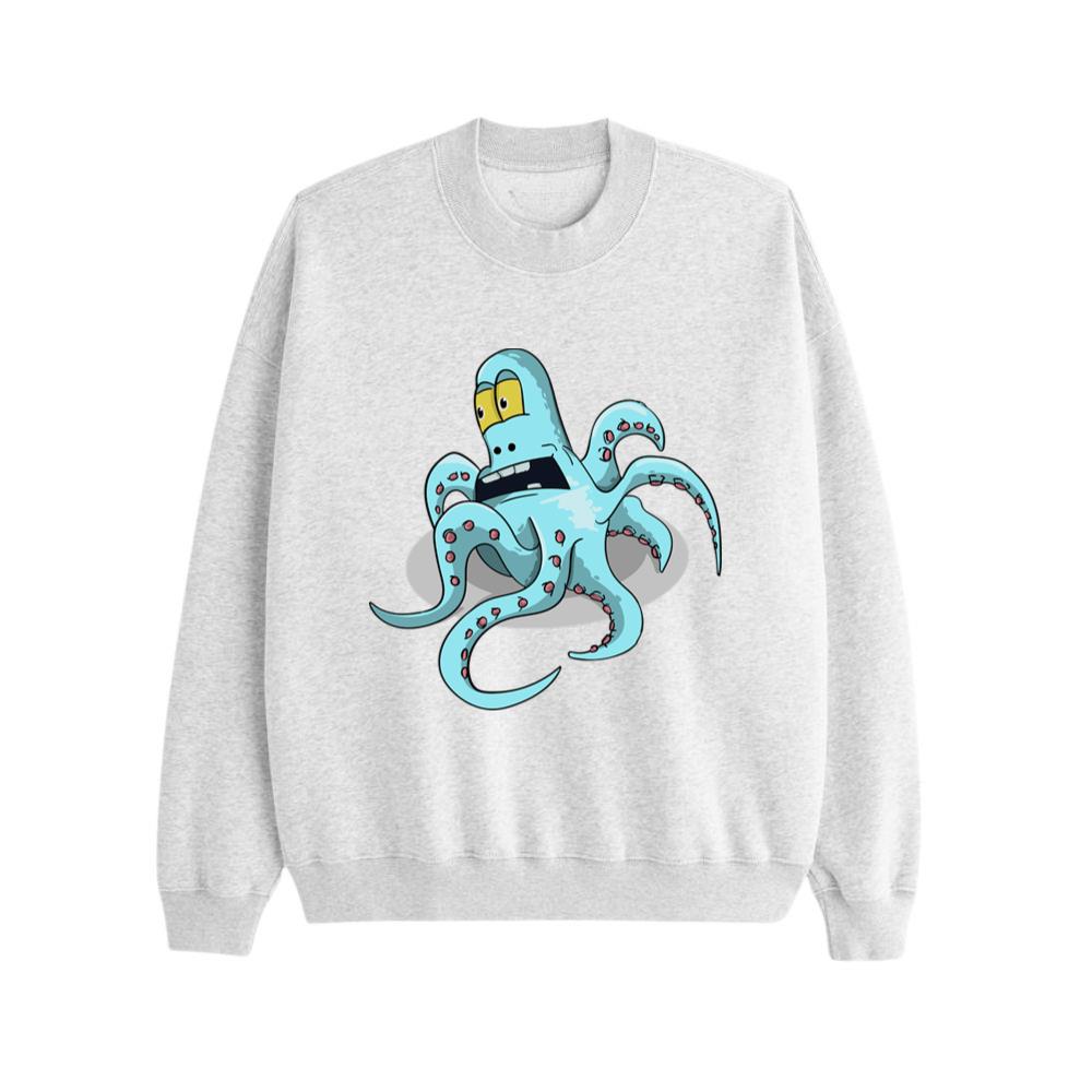 Shocked Blue Octopus Sweatsrhits