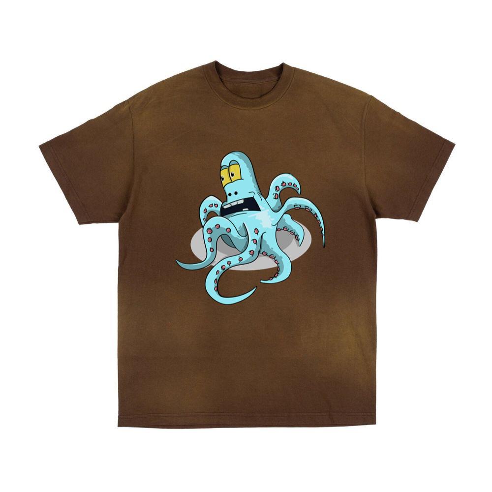 Shocked Blue Octopus T-Shirts