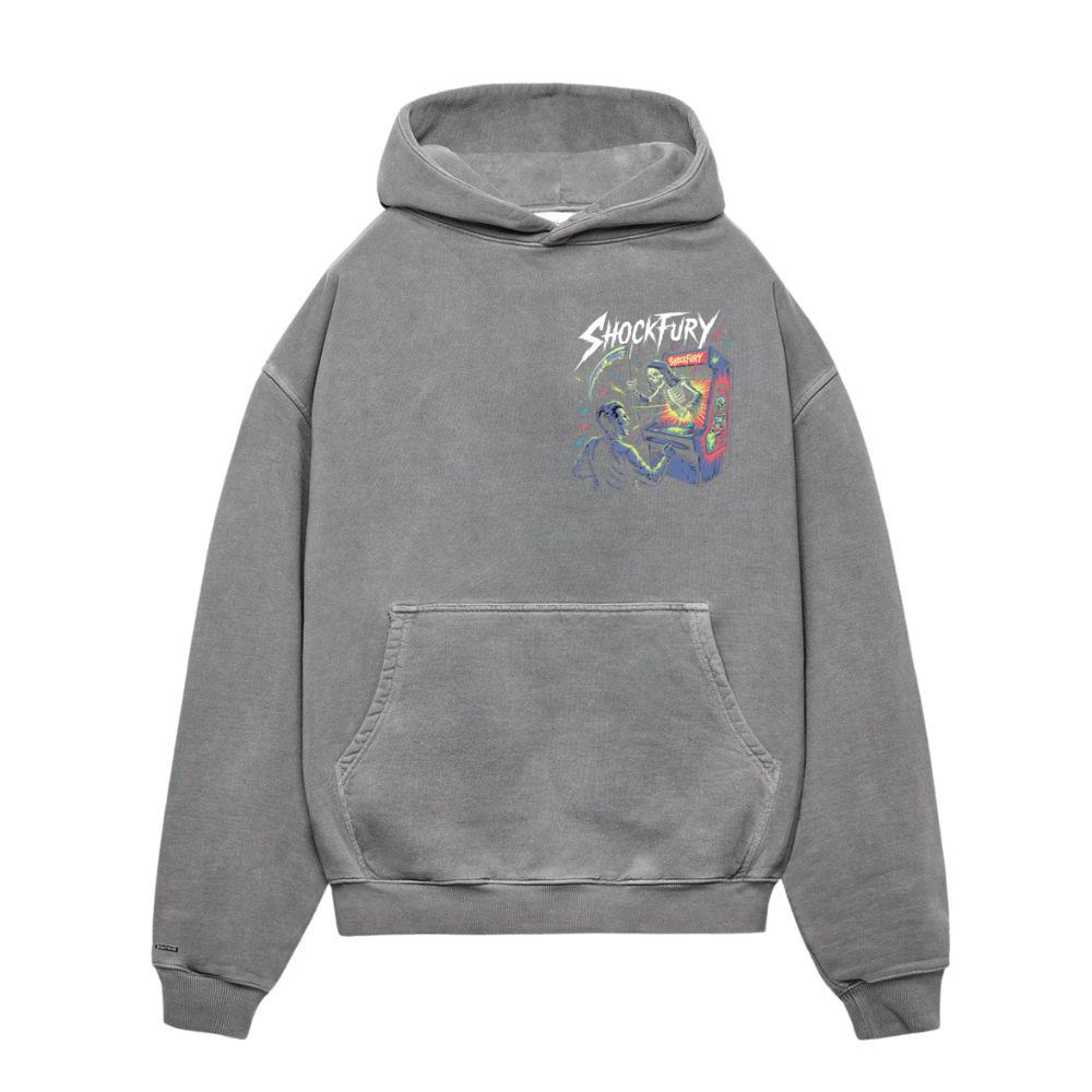 Shocktury Retro Arcade Horror Design Hoodies