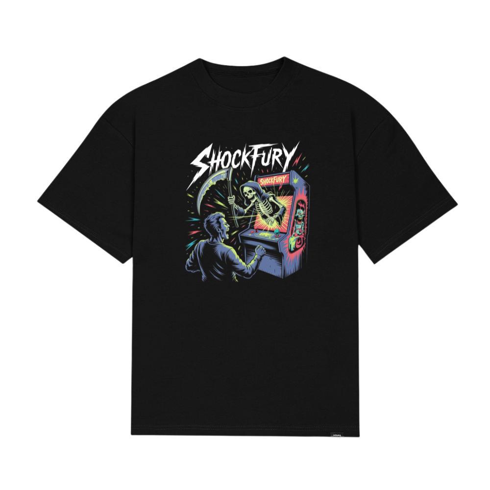 Shocktury Retro Arcade Horror Design T-Shirts