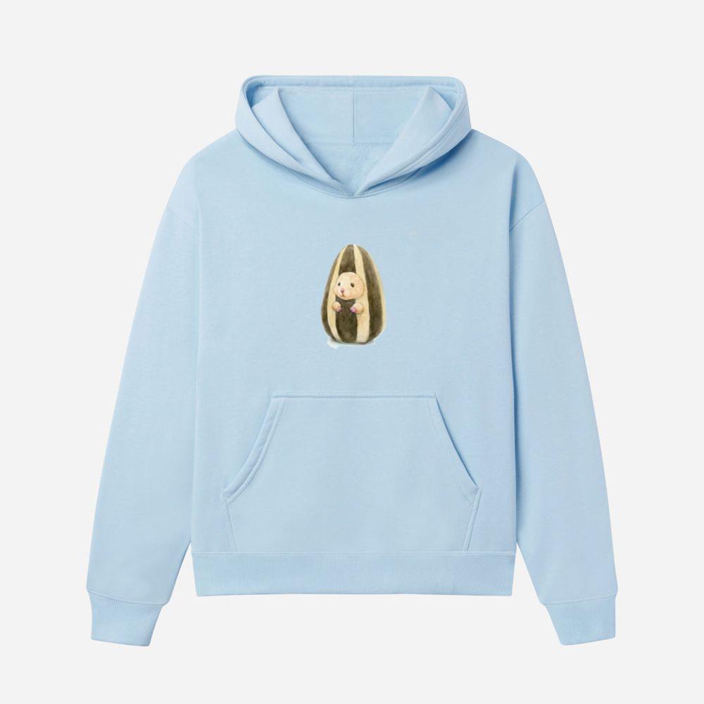 Shy Pig with V-Signs Hoodies