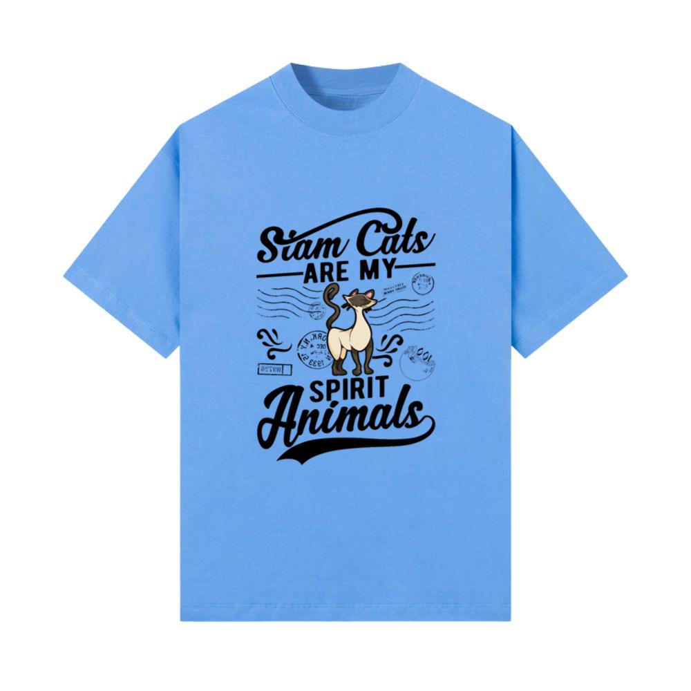 Siam Cats Are My Spirit Animals Siamese T-Shirt
