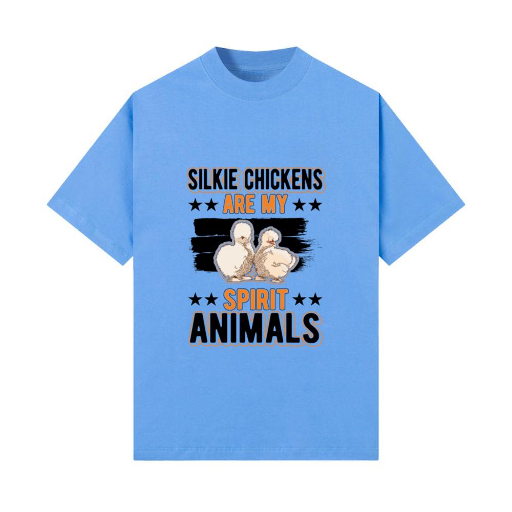 Silkie Chicken Spirit Animal T-Shirt