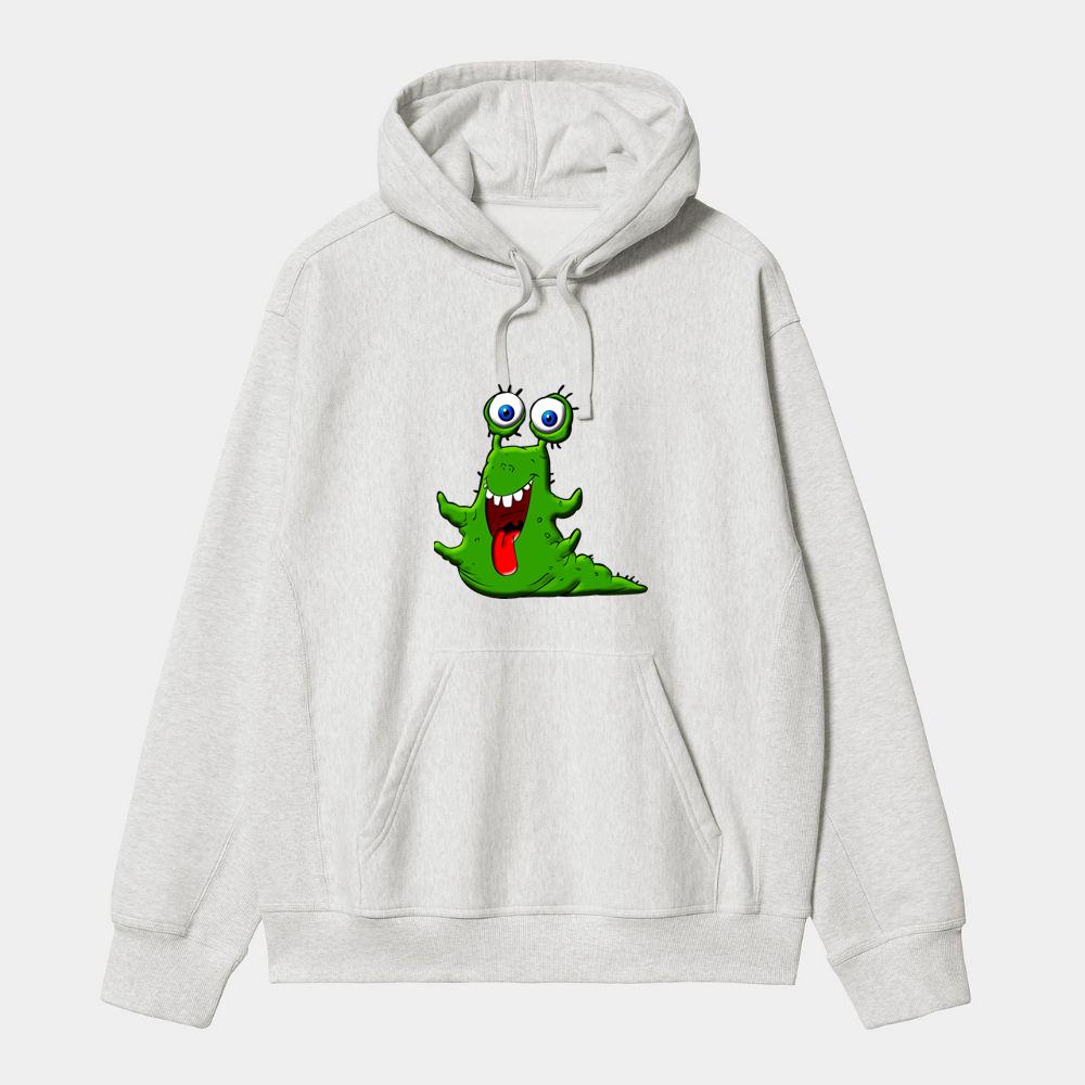 Silly Green Alien Creature Hoodie