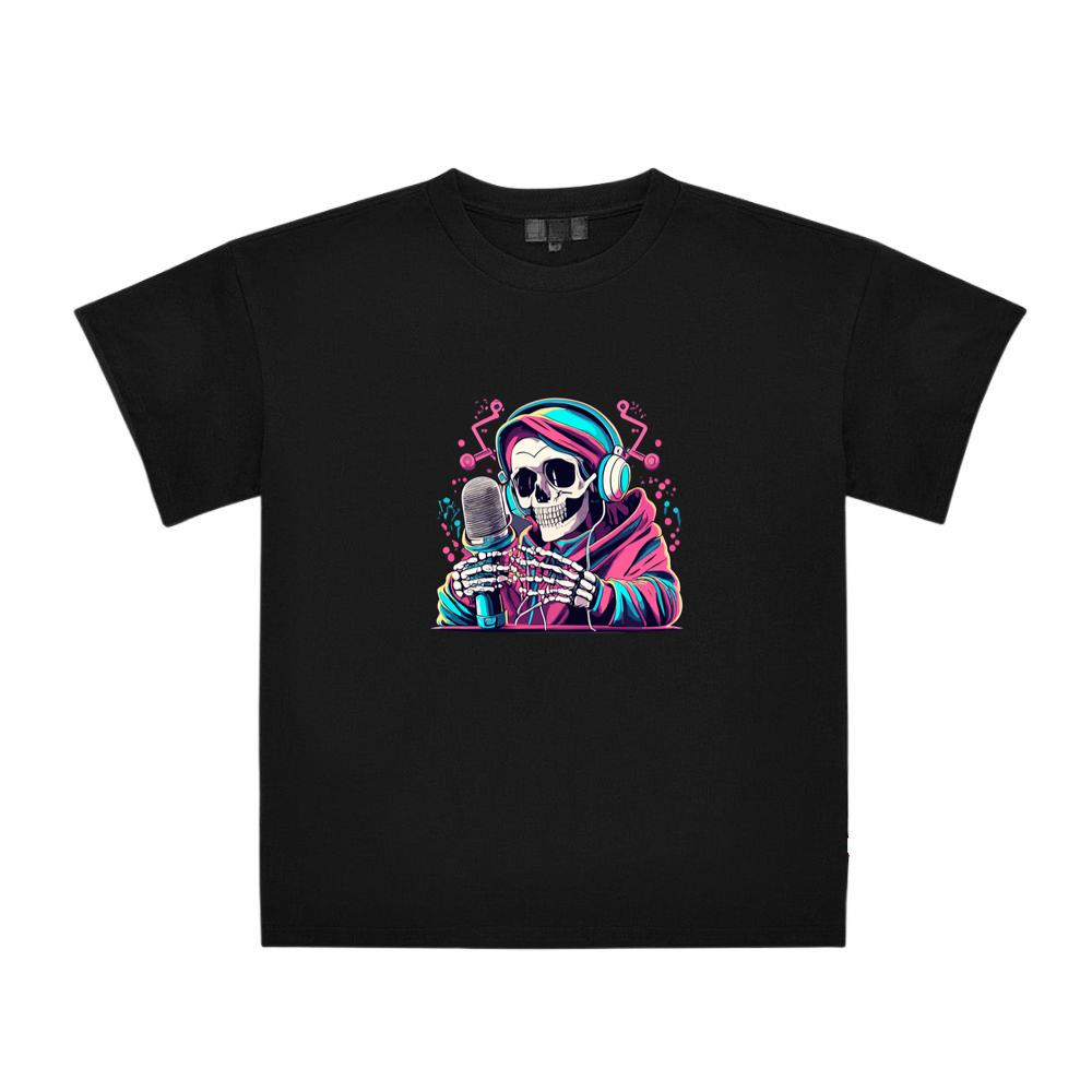 Singing Skeleton Vintage T-Shirts