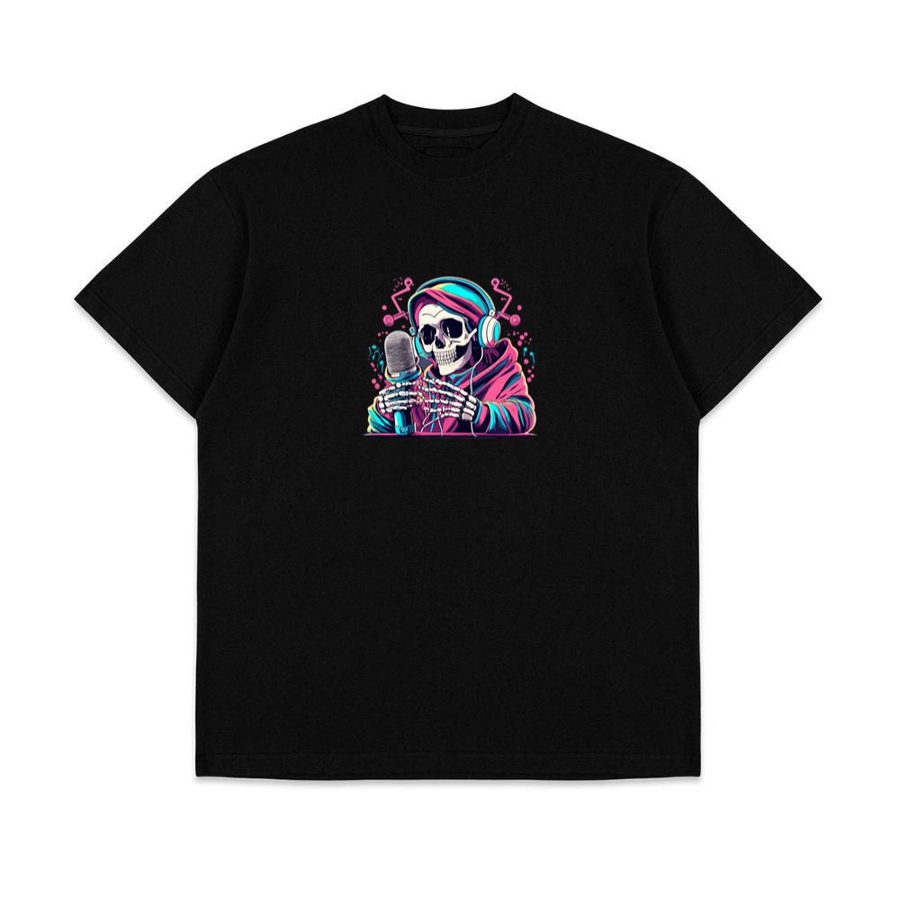 Singing Skeleton Vintage T-Shirts