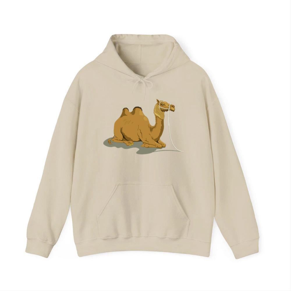 Sitting Camel With Rope Halter Hoodies